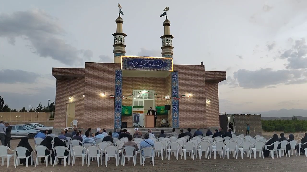 افتتاح مسجد خیر ساز امام هادی(ع)در جعفریه