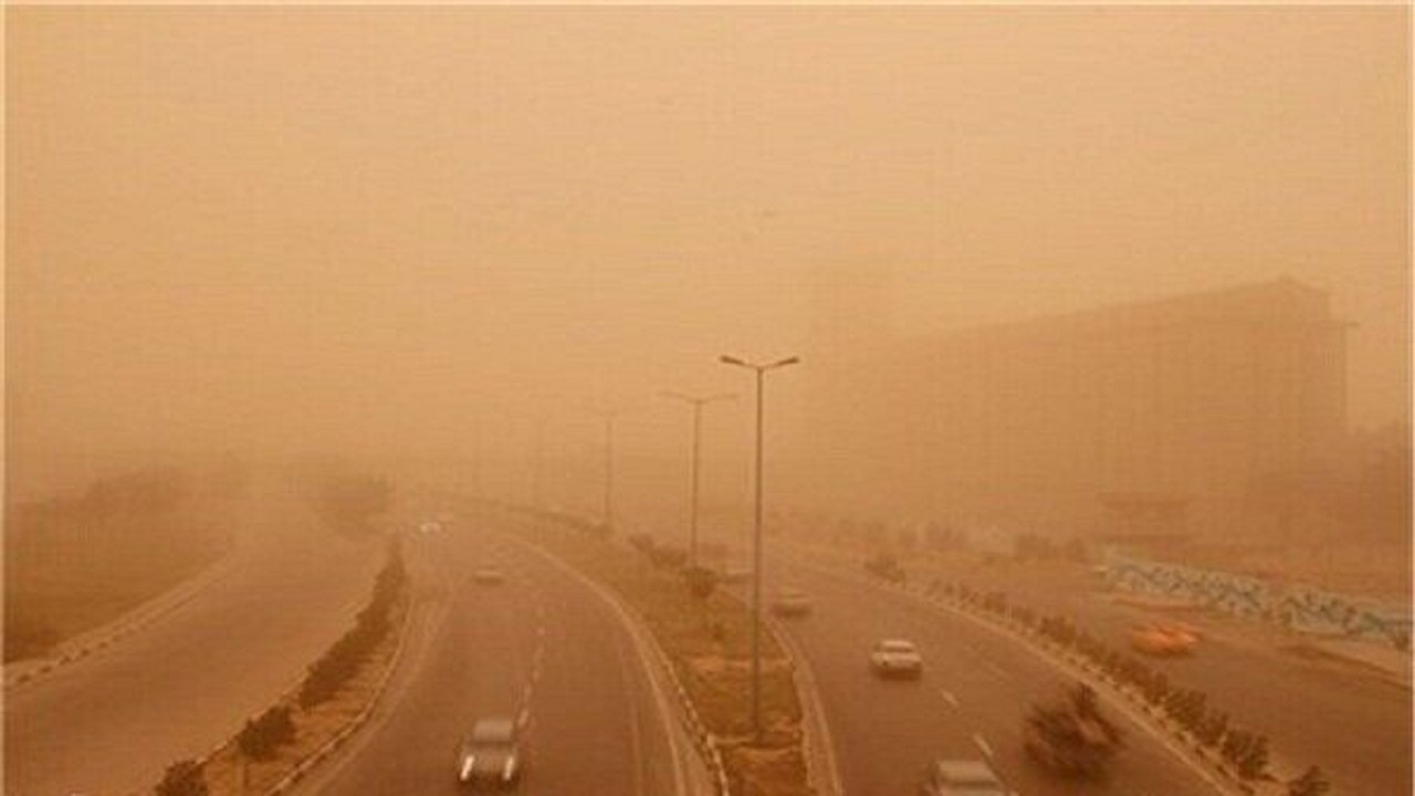 هوای یک شهر خوزستان در وضعیت قرمز قرار گرفت