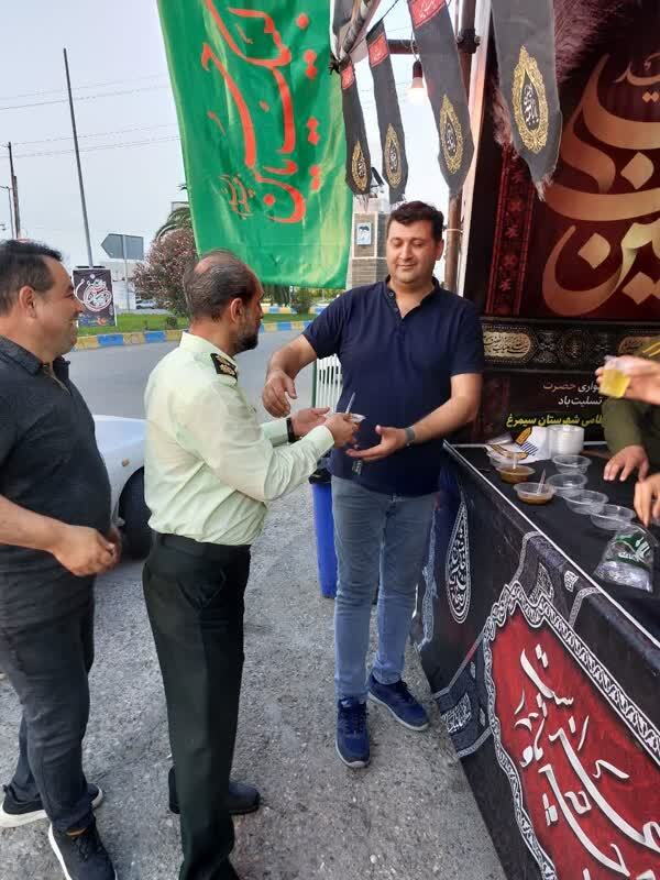 برپایی ایستگاه صلواتی