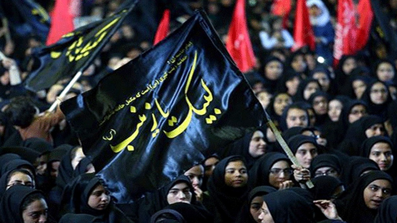 همایش زینبی در آستان مقدس امامزاده یحیی بن زید (ع) به یاد پیام رسان عاشورا