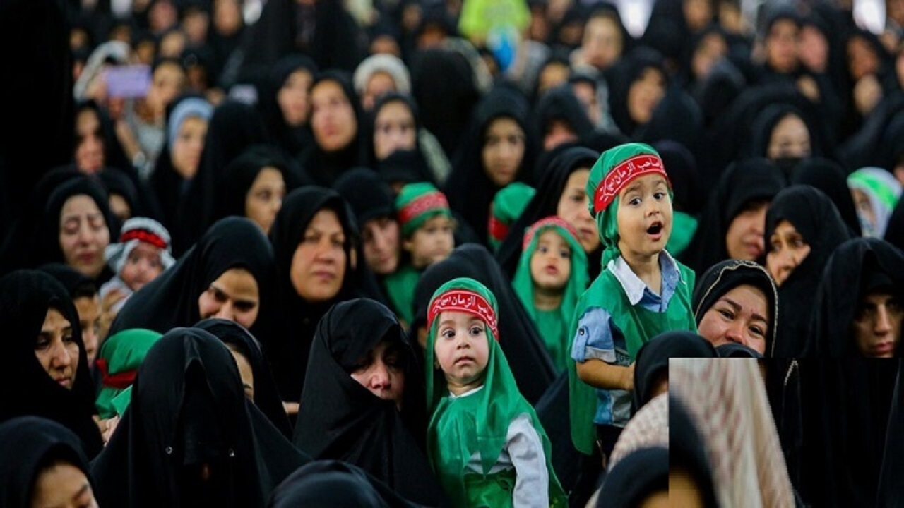 برپایی مراسم شیرخوارگان حسینی در مسجد مقدس جمکران