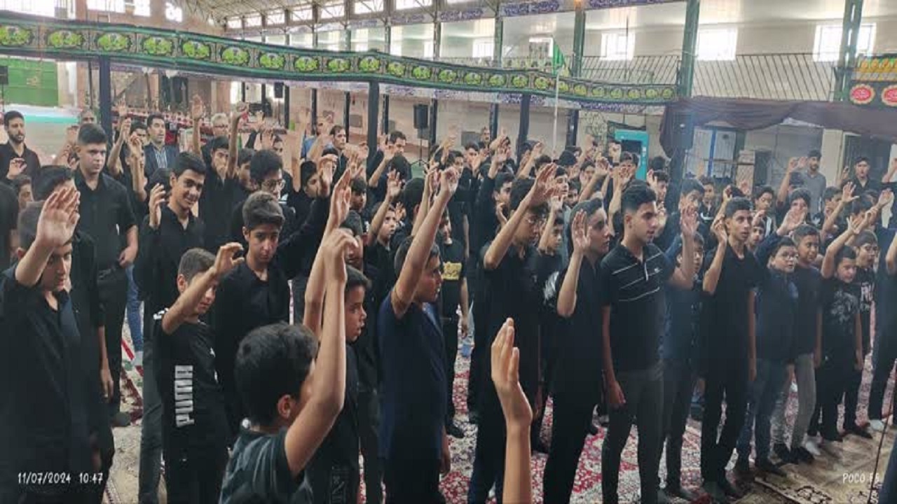 برگزاری سوگواره احلی من العسل در خاتم +عکس و فیلم
