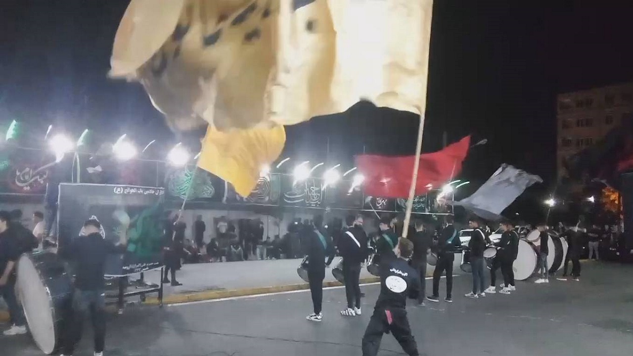 فیلمی از مراسم عزاداری عاشقان حسینی در ارومیه