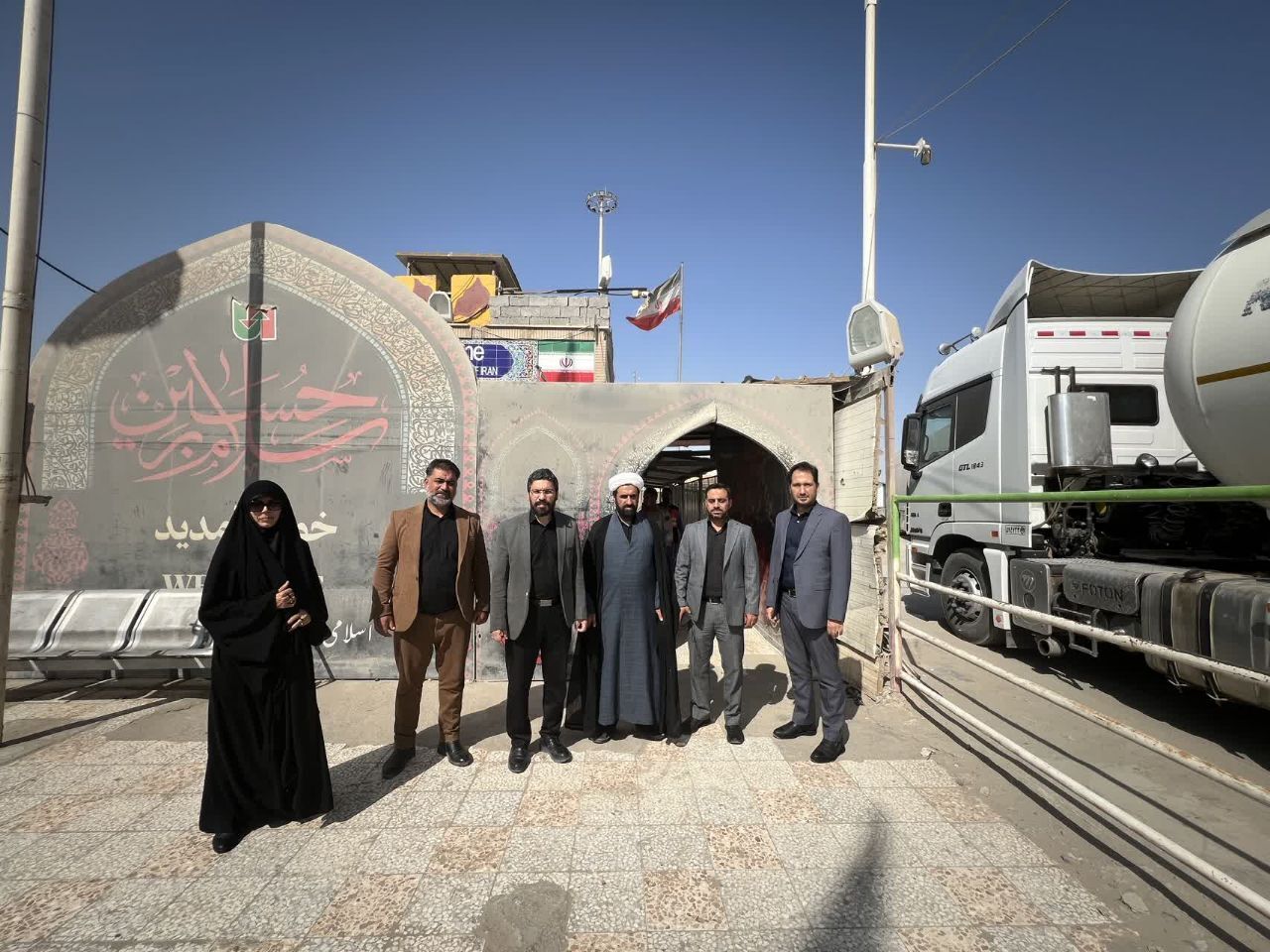 بازدید رئیس دانشگاه پیام نور استان از پایانه مرزی میرجاوه و زائر سرای امام رضا(ع) در نقطه صفر مرزی