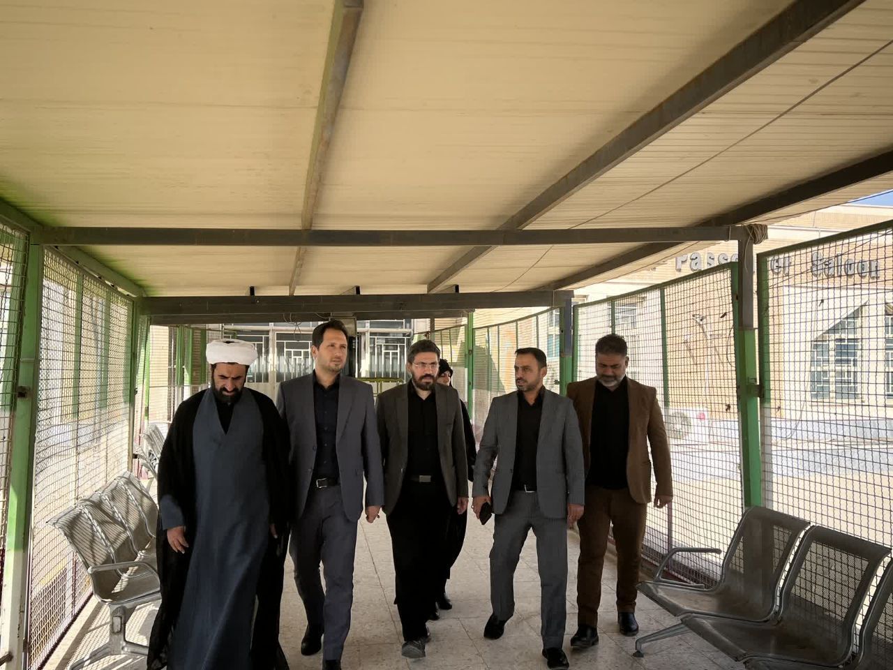 بازدید رئیس دانشگاه پیام نور استان از پایانه مرزی میرجاوه و زائر سرای امام رضا(ع) در نقطه صفر مرزی