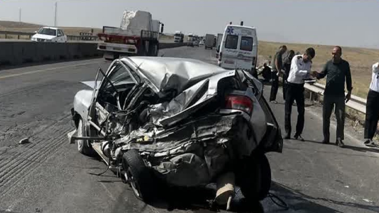 پنج مصدوم در سانحه اتوبان ساوه به سلفچگان