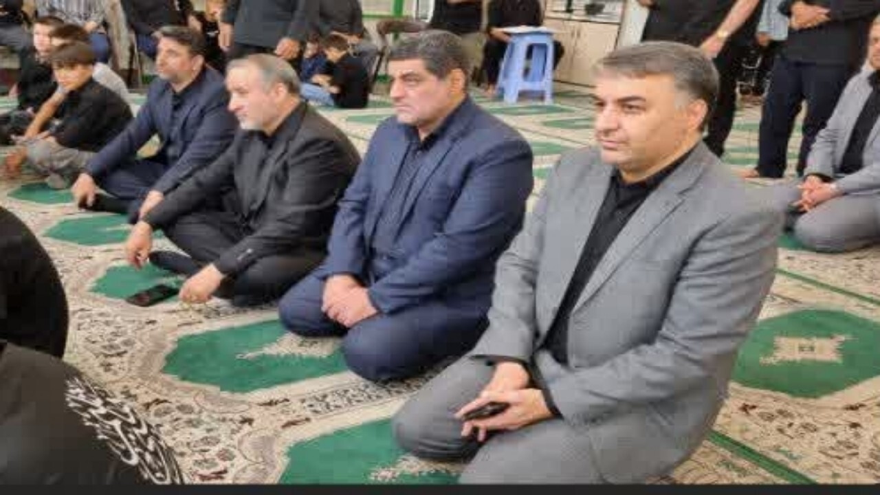 حضور استاندار سمنان در هیأت عزاداران حسینی اتباع افغانستانی