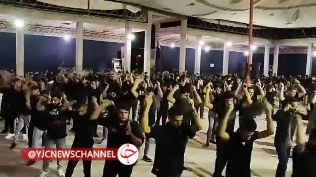 زرندی‌ها در سوگ سیدالشهدا + فیلم
