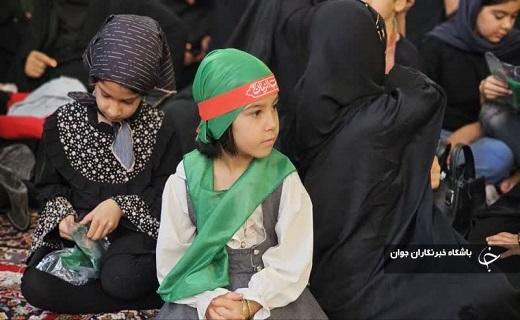 هم صدایی مادران روستای شادکام بافق با حضرت رباب (س) +عکس