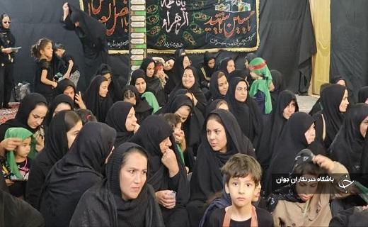 هم صدایی مادران روستای شادکام بافق با حضرت رباب (س) +عکس