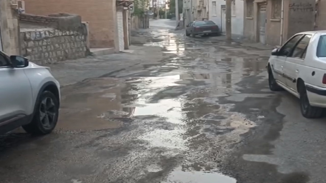 وضعیت نامناسب برخی از کوچه‌های کرمانشاه از زبان شهروند خبرنگار