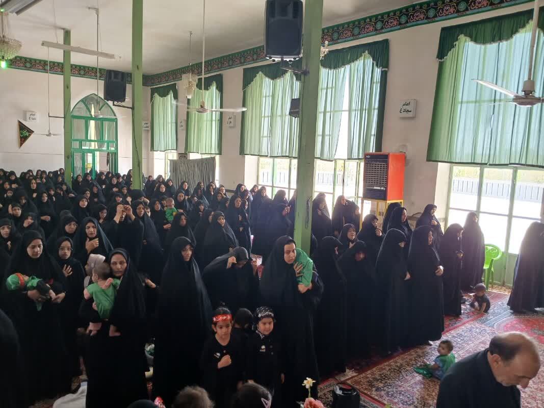 حضور بانوان در مراسم شیرخوارگان