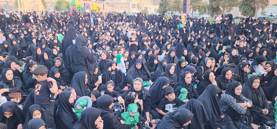 مراسم شیرخوارگان در امام زاده حمزه