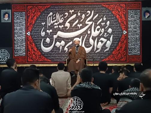 حضور چشمگیر دهه نودی ها در مراسمات محرم در گتوند + عکس