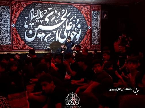 حضور چشمگیر دهه نودی ها در مراسمات محرم در گتوند + عکس