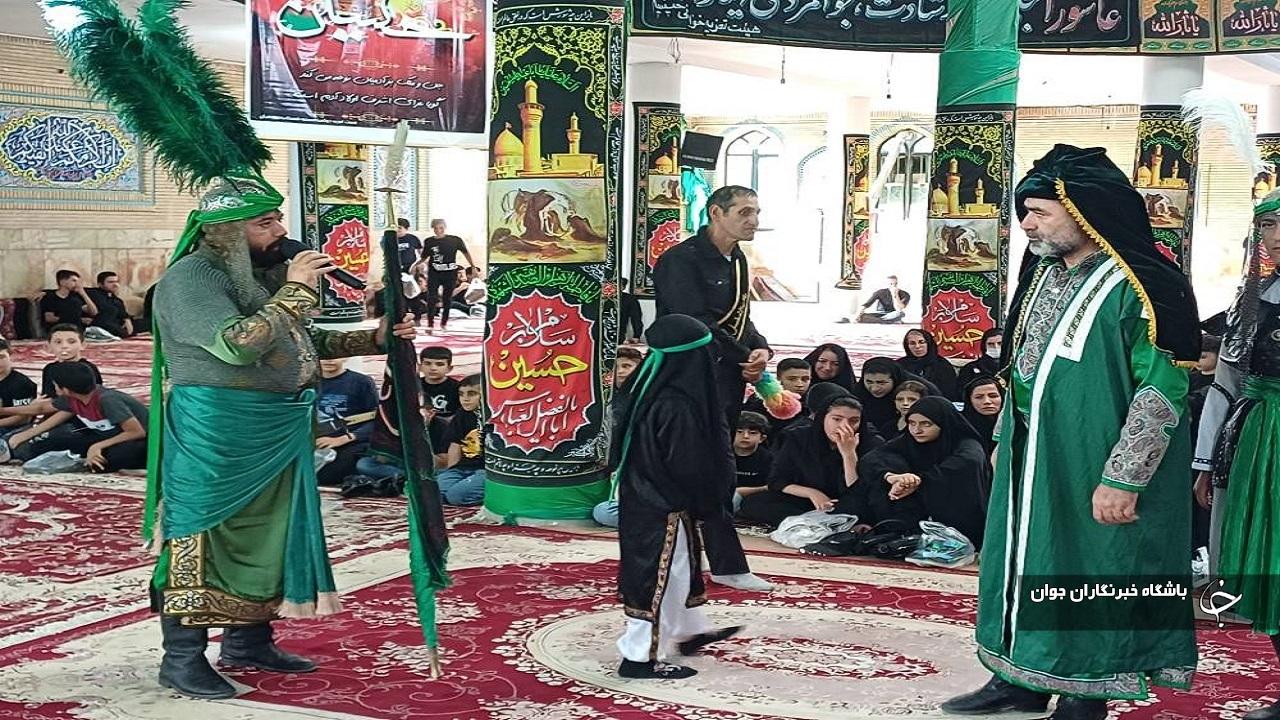 زیر بیرق حسین(ع) راه عاشقی باز است+تصاویر