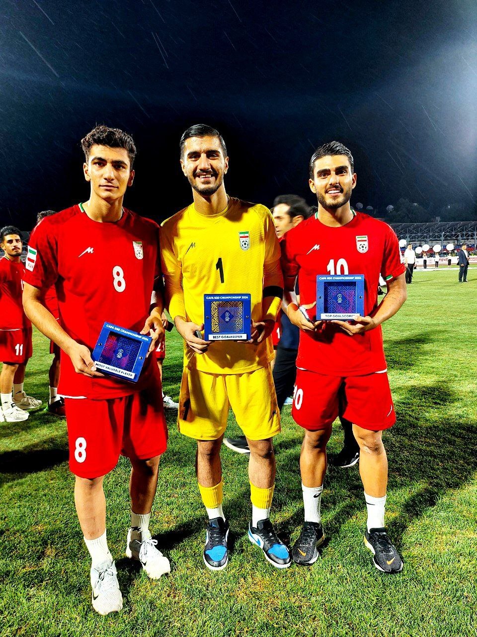 تیم فوتبال جوانان ایران قهرمان کافا شد