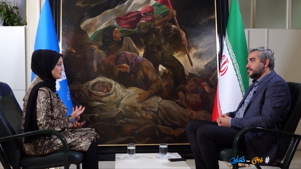 بدون تعارف با اسرا البحیصی خبرنگار شبکه العالم در غزه + فیلم