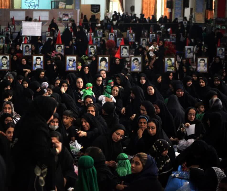 اجتماع شیرخوارگان حسینی در لارستان
