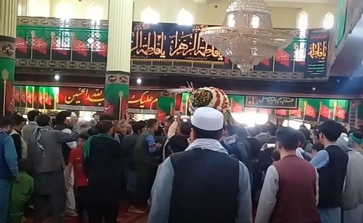 برگزاری مراسم علم کشی در غزنی
