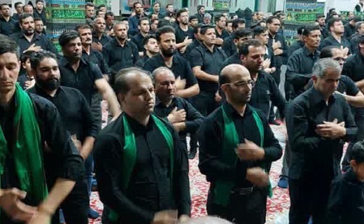 عزاداری شب هشتم محرم