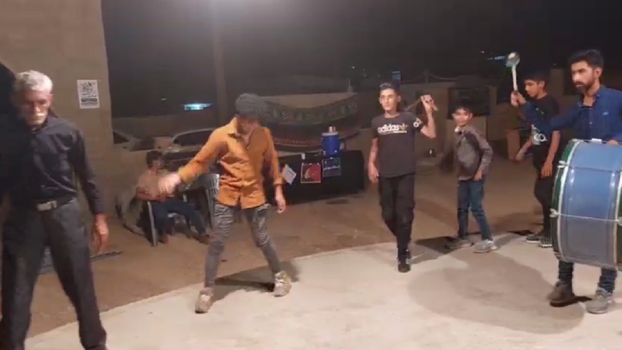 نگاهی به مراسم شب تاسوعای حسینی در روستای الیف + فیلم و تصاویر