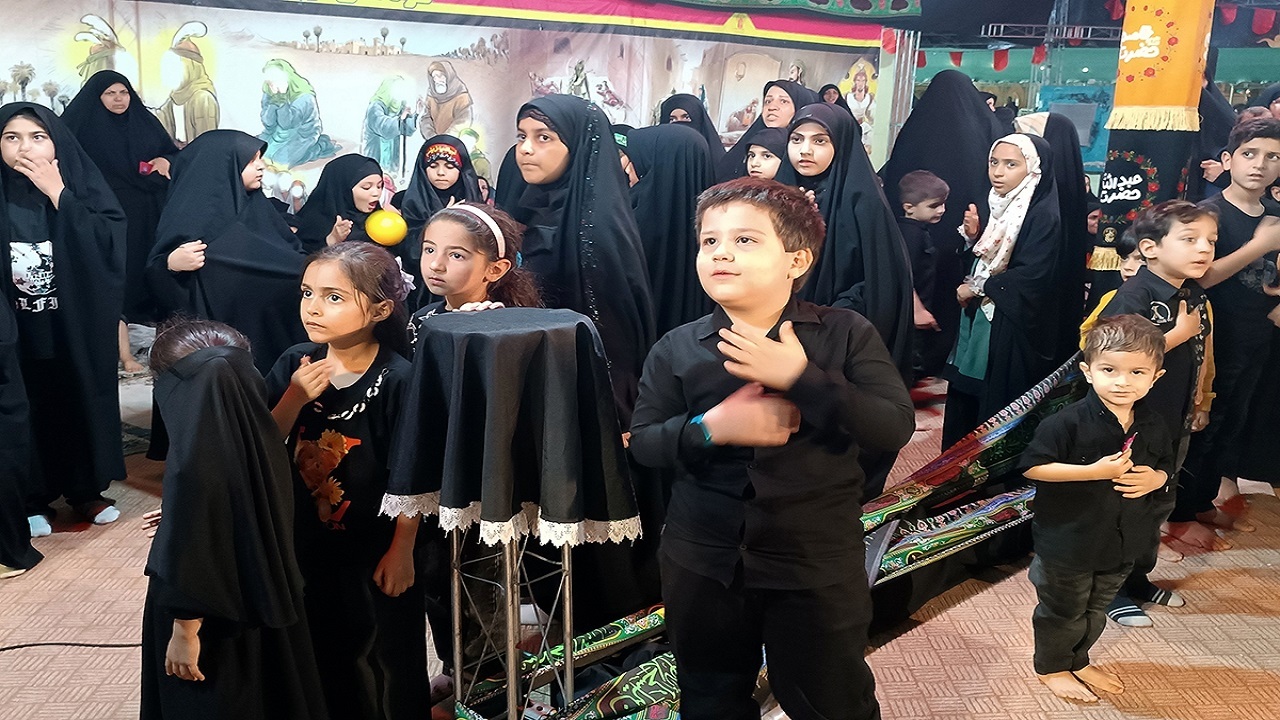 برپایی حسینیه کودک در حرم مطهر حضرت معصومه(س)