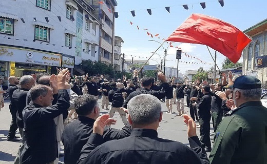 گیلانیان در سوگ سقای دشت کربلا + تصاویر گیلانیان در سوگ سقای دشت کربلا + تصاویر