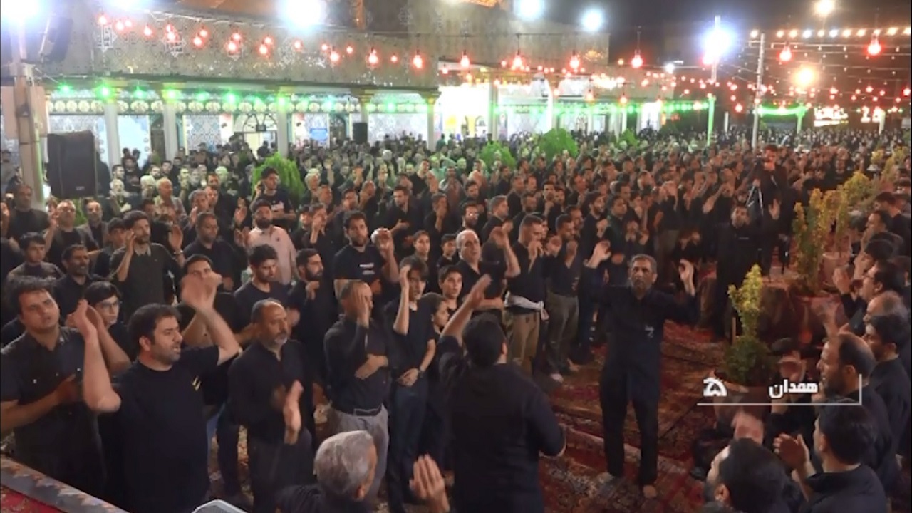 آسمان دیار هگمتانه مملو از نجوای «یا اباالفضل» شد