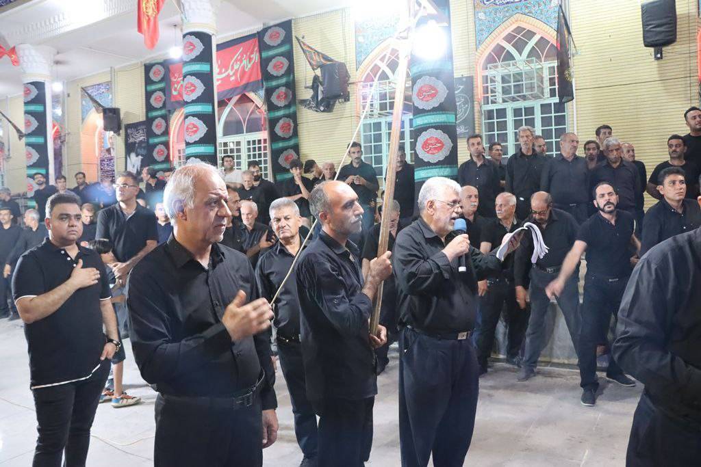 مراسم سوگواری سید و سالار شهیدان در لارستان