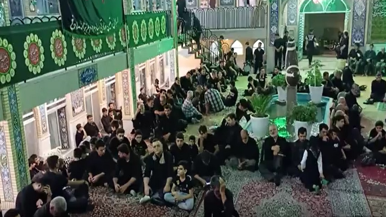 گزارشی از عزاداری و پخت غذای نذری تاسوعای حسینی در شهرضا