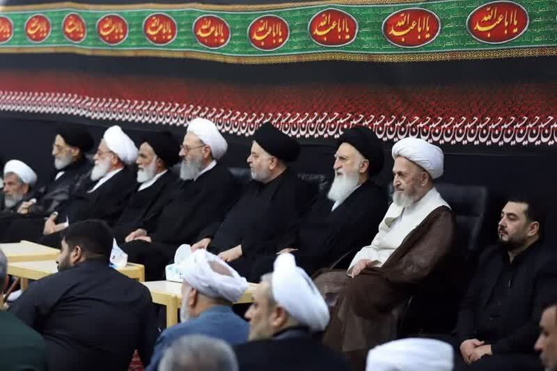 عزاداری روز تاسوعا در بیوت مراجعتقلید برگزار شد عزاداری روز تاسوعا در بیوت مراجعتقلید برگزار شد