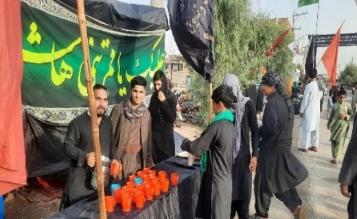 تاسوعای حسینی در افغانستان برگزاری تاسوعای حسینی در افغانستان + تصاویر