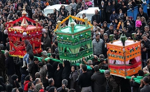 مراسم تعزیه خوانی در گیلان