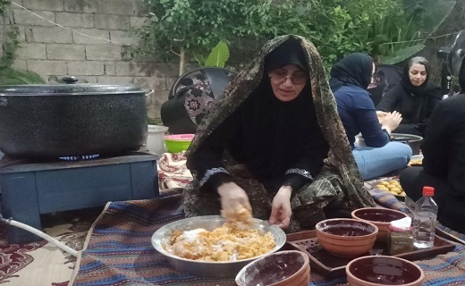 آیین سنتی &laquo;کاکاپزی&raquo; در شب تاسوعا