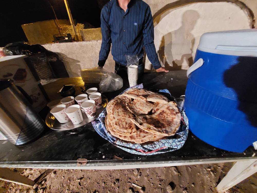 مراسم پذیرایی از سوگواران