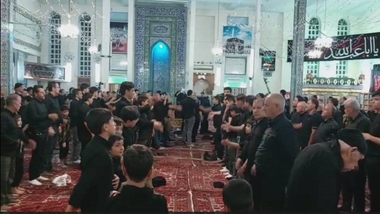 گزارشی از عزاداری حسینی اهری‌ها در شب عاشورا