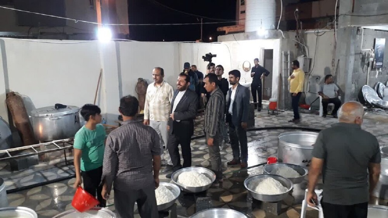 نظارت مستمر کارشناسان مرکز بهداشت بر هیئات مذهبی قم