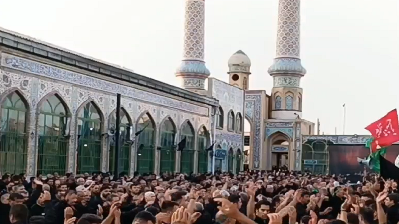 آذربایجان شرقی غرق ماتم و عزا برای فرزند رسول خدا