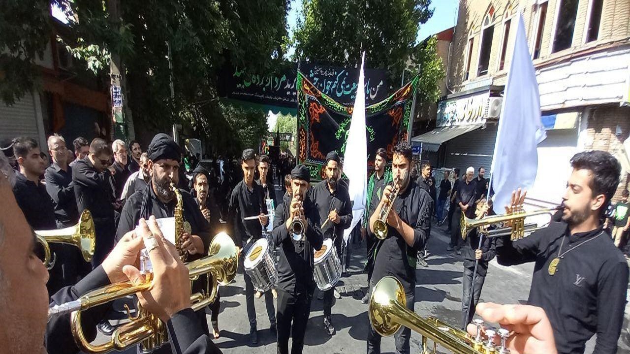 آذربایجان شرقی غرق ماتم و عزا برای فرزند رسول خدا