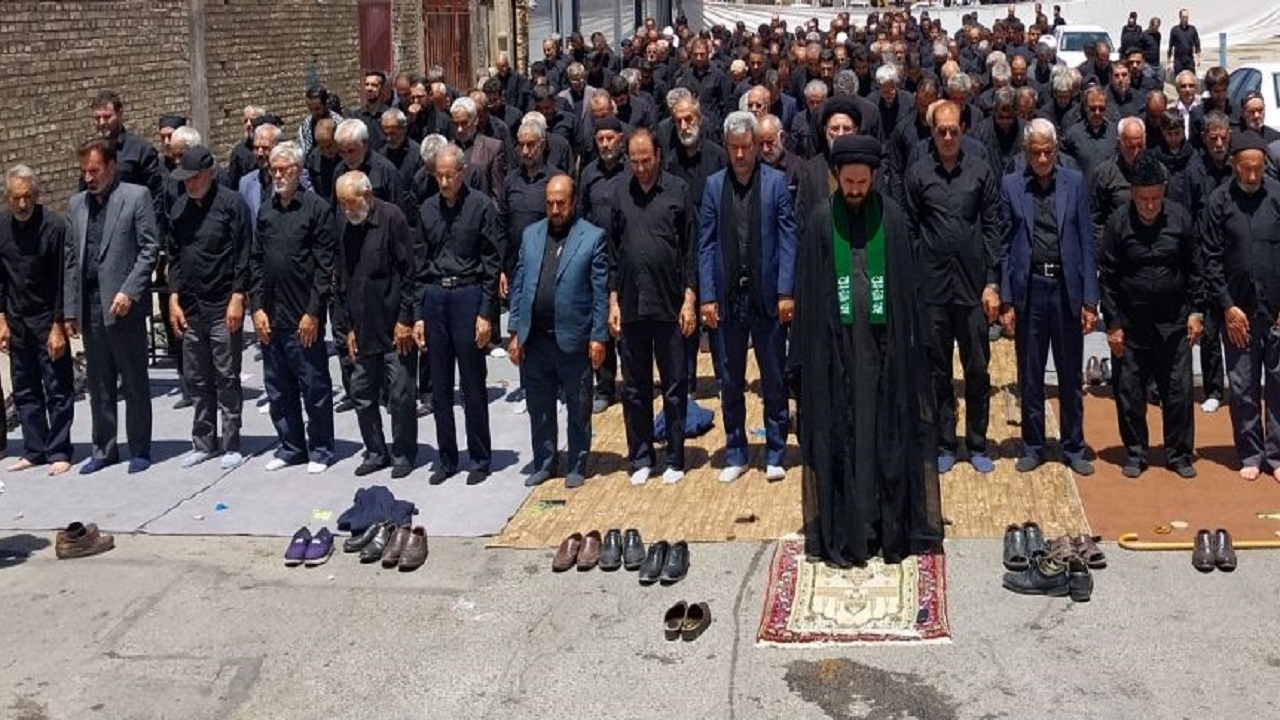 اقامه نماز ظهر عاشورا در آذربایجان شرقی