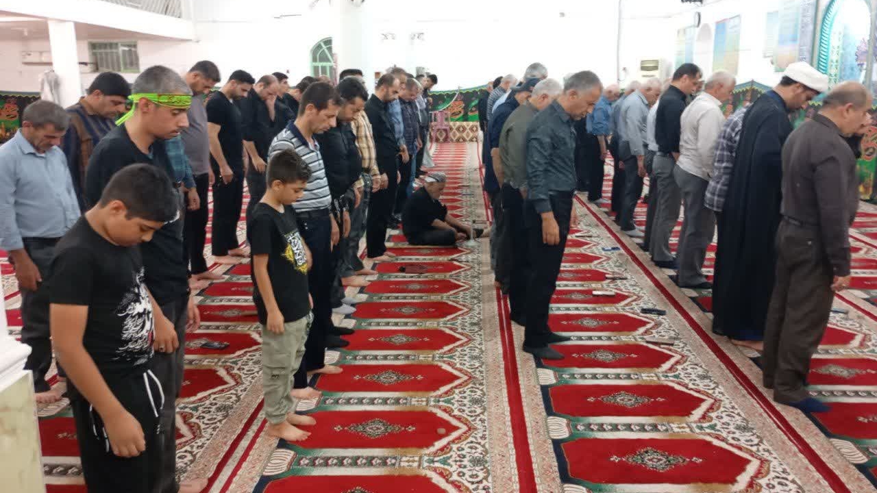 برگزاری مراسم عاشورای حسینی در گتوند