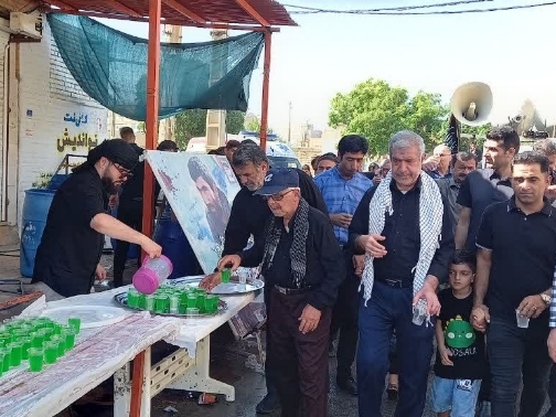 برگزاری مراسم عاشورای حسینی در گتوند