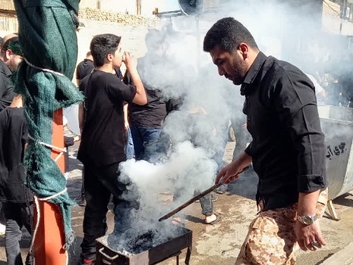برگزاری مراسم عاشورای حسینی در گتوند