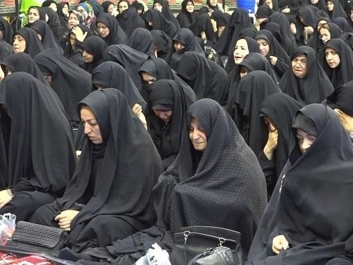 همنوایی بانوان عاشورایی همدان با بانوی دشت کربلا
