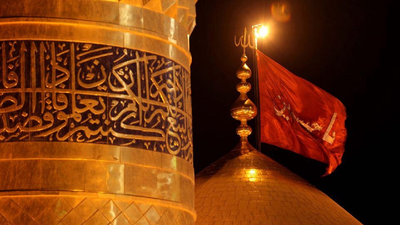 چرا پرچم امام حسین (ع) قرمز است؟+ فیلم