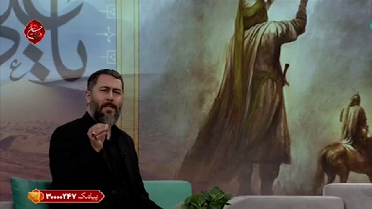 شعر سرایی در وصف ایام محرم و کربلا + فیلم