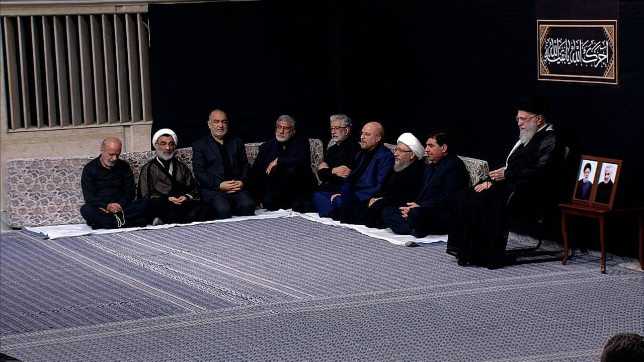 برگزاری آخرین شب عزاداری امام حسین (ع) با حضور رهبر انقلاب