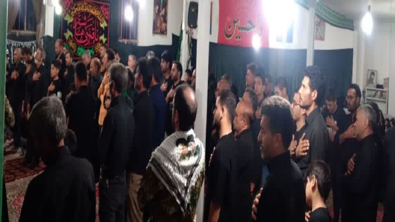 برپایی مجالس عزاداری در شب دوازدهم محرم + تصاویر