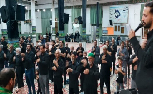 مراسم شب شهادت امام زین العابدین (ع)